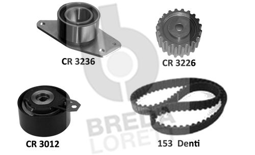 BREDA LORETT Zobsiksnas komplekts KCD0789